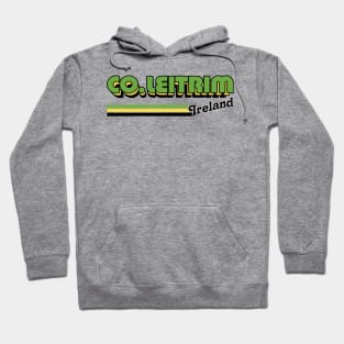 County Leitrim / Irish Retro County Pride Design Hoodie